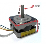 Stepper motor (สเต็ปปิ้ง มอตเตอร์)  BJ42C22-15V04